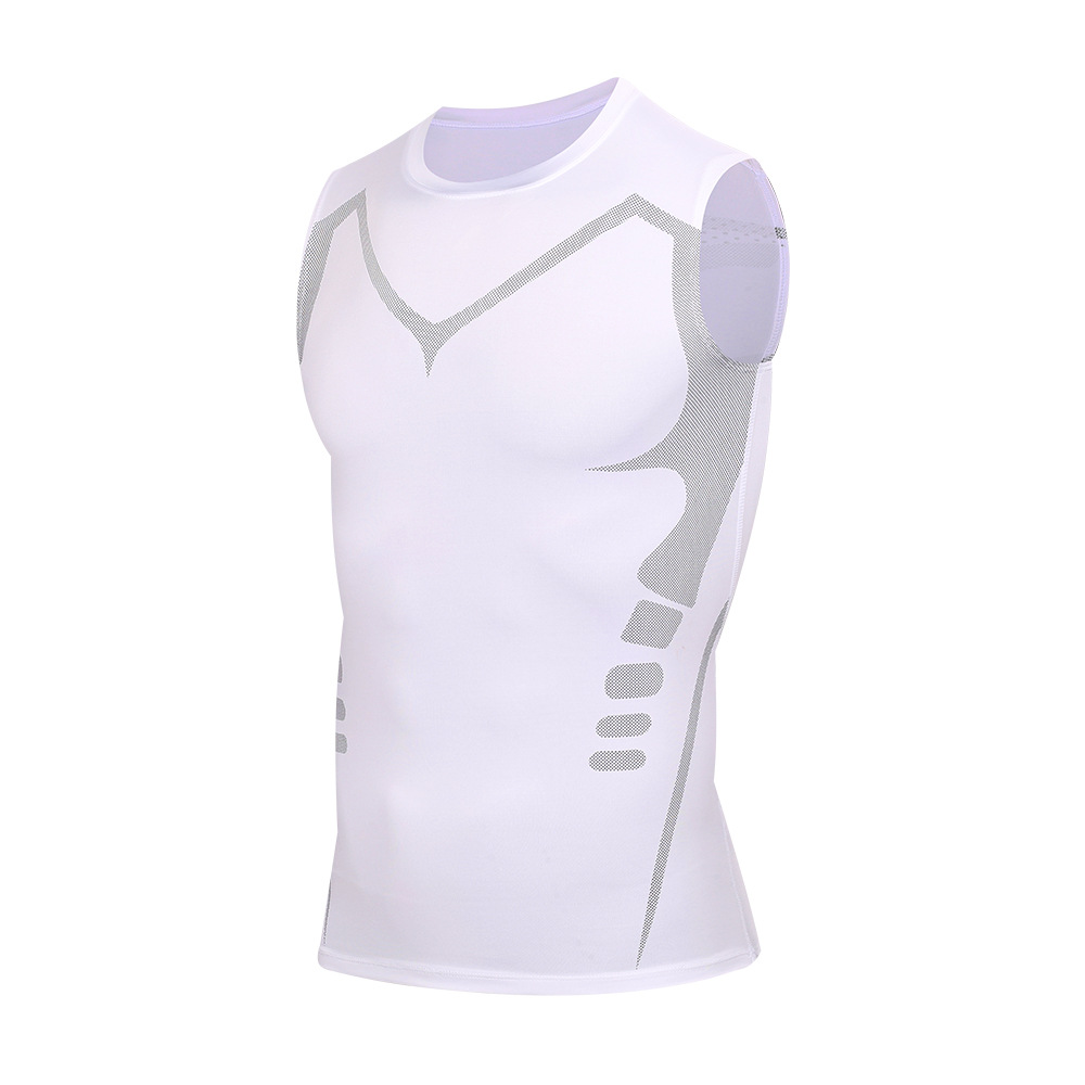 Tank Top Muscle - Tank Top Kompresi Pria, Rompi Fitness