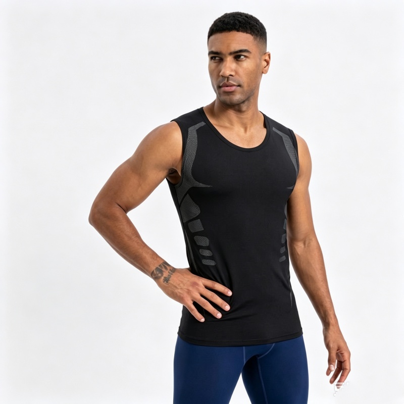 Tank Top Muscle - Tank Top Kompresi Pria Baru, Kaos
