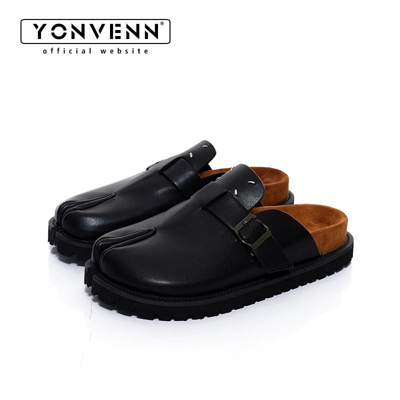 Flip Flop Leather Men - Sepatu Tabi baru untuk pria dan