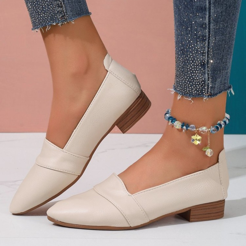 Sepatu Slip On Wanita, Sepatu  - Casual Sandal Leather ulasan dan harga