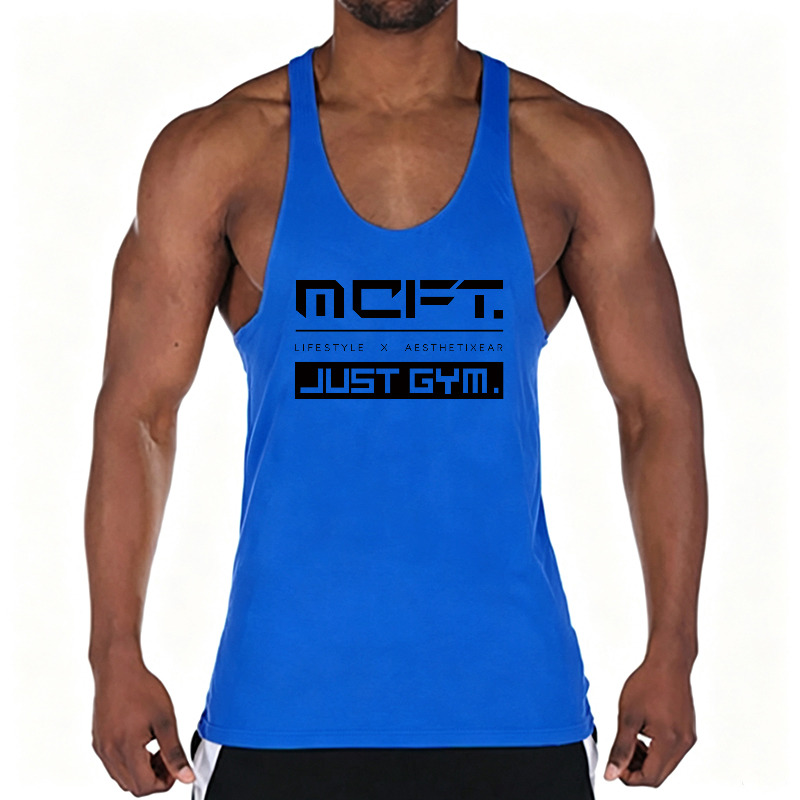 Kaos Tank Top Katun Pria untuk - Tank Top Muscle ulasan dan harga