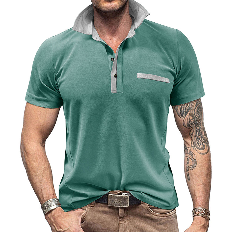 Kemeja Polo Lengan Pendek Berw - Polo Shirt Pique ulasan dan harga