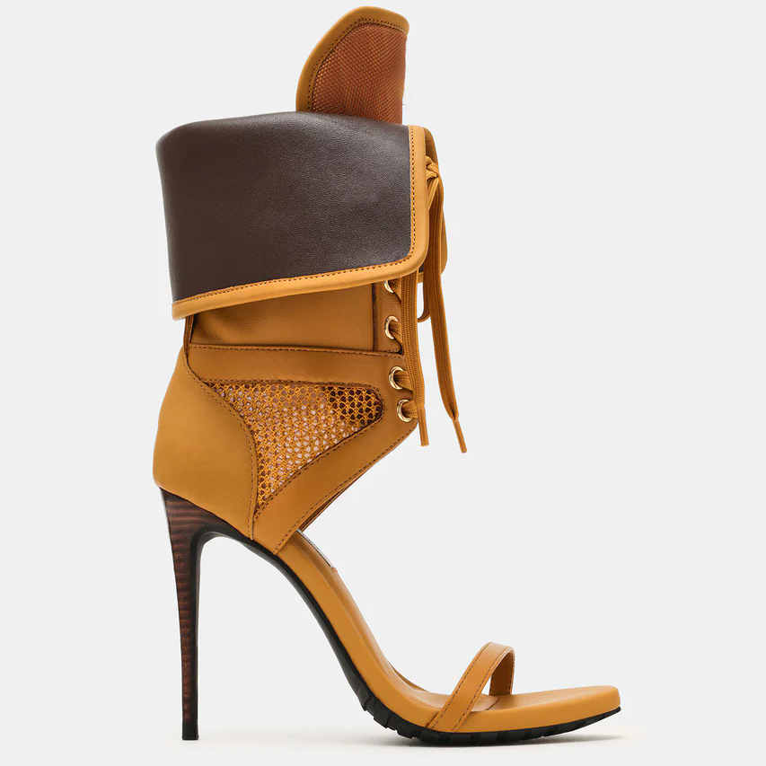 Sandal Wanita Hak Tinggi Model - Casual Sandal Leather ulasan dan harga