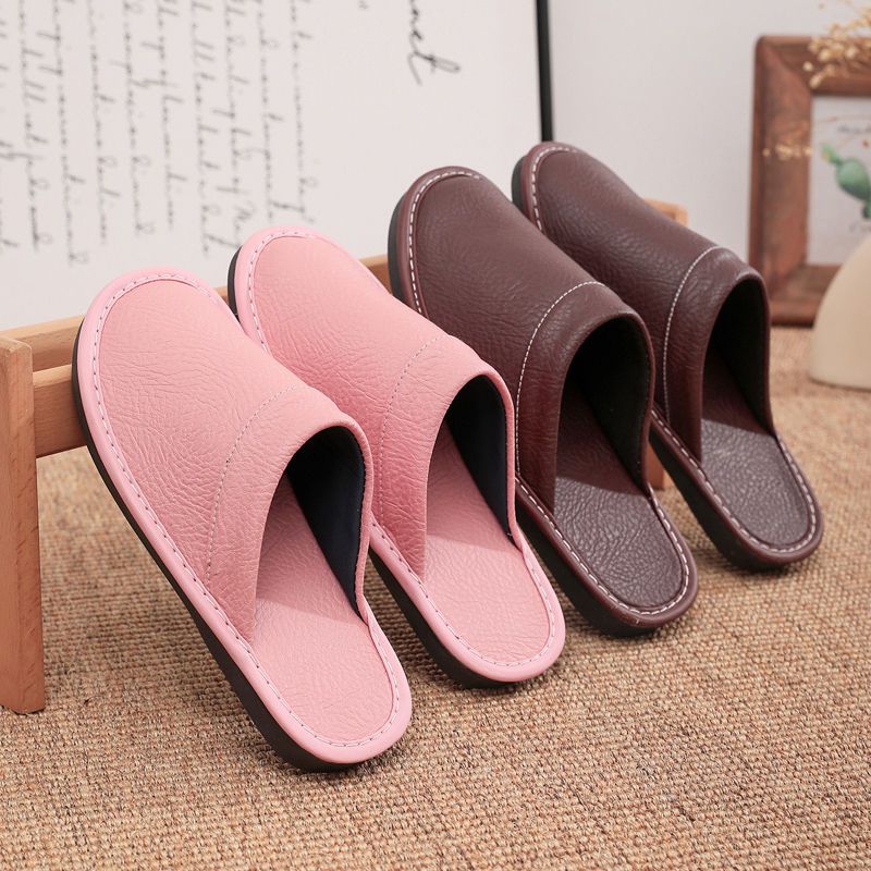 Sandal Kulit Rumah Pria dan Wa - Flip Flop Leather Men ulasan dan harga