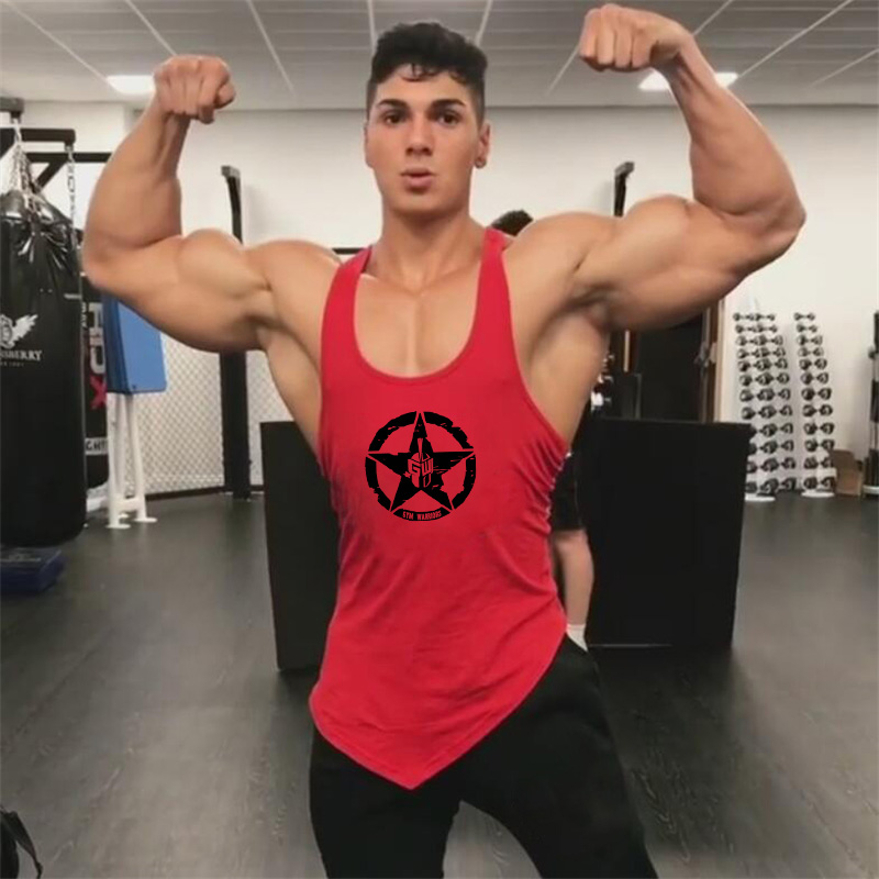 Gym binaraga kaus berotot atas - Tank Top Muscle ulasan dan harga