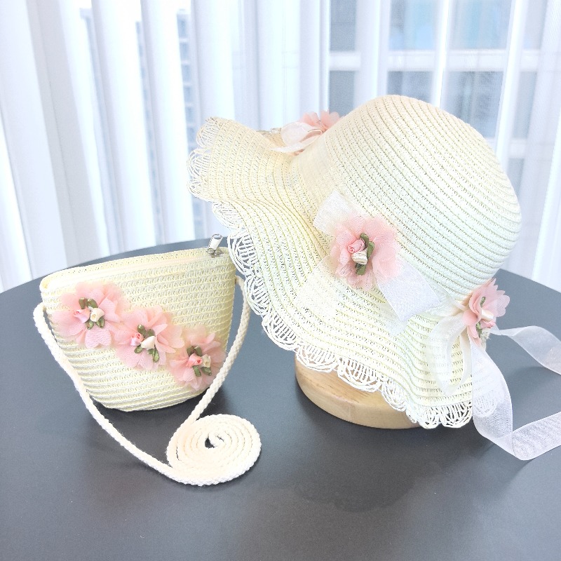 Topi Jerami 2 Buah untuk Anak  - Bucket Hat Straw ulasan dan harga